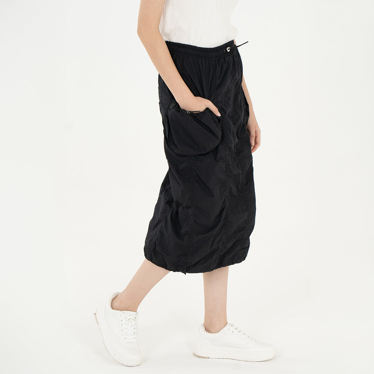 Utility Cargo Midi Skirt