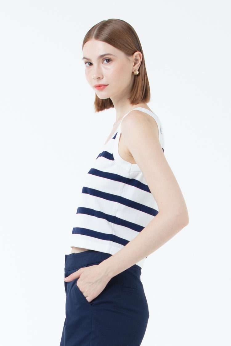 Navy White