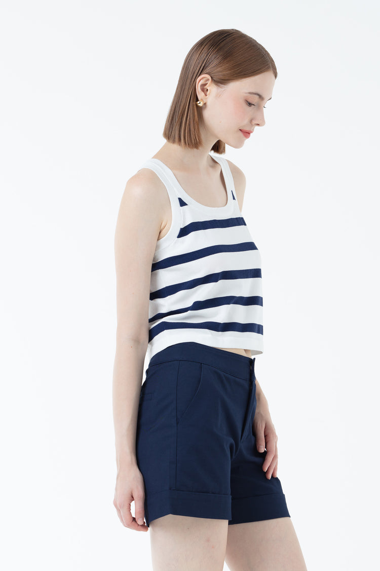 Navy White