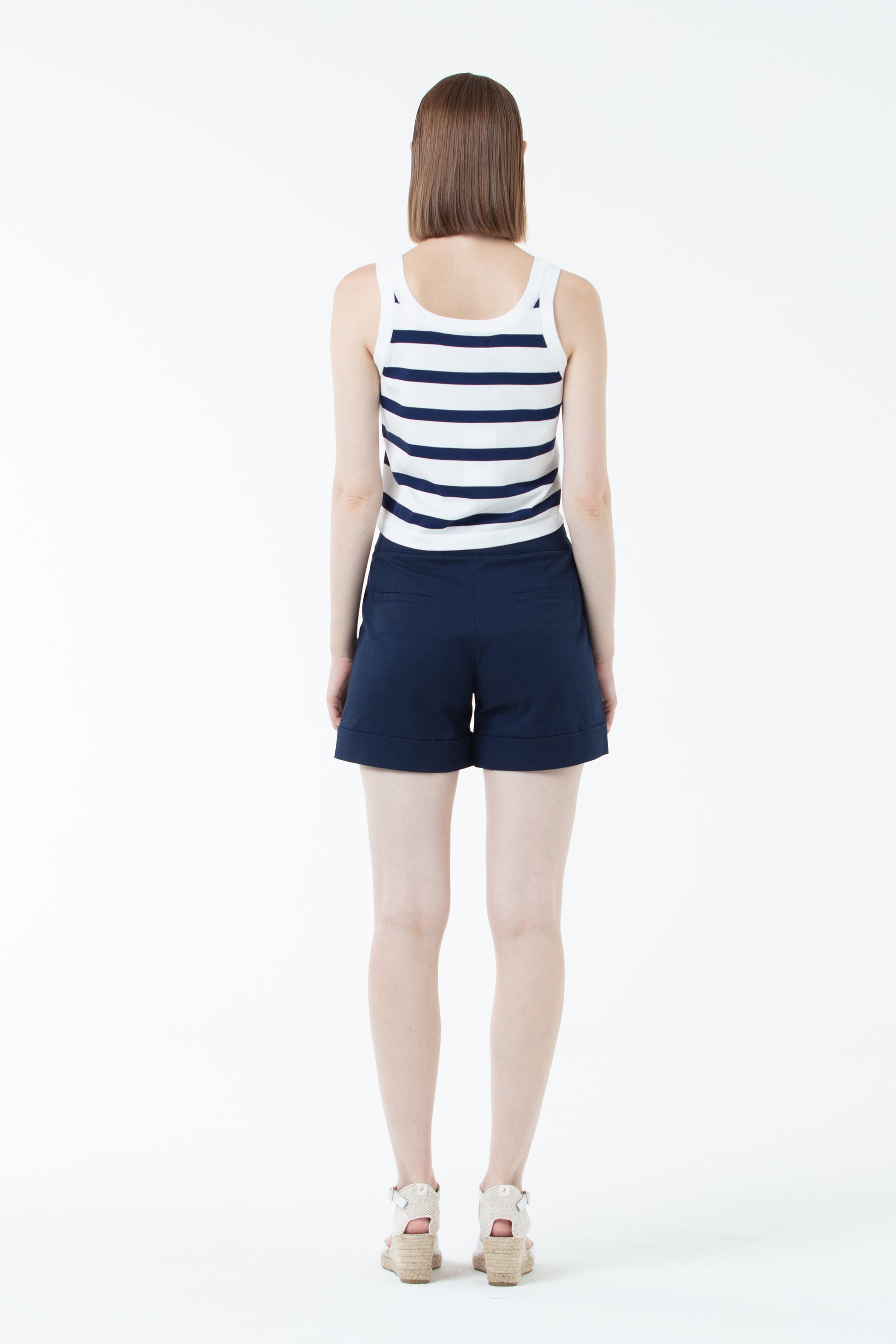 Navy White