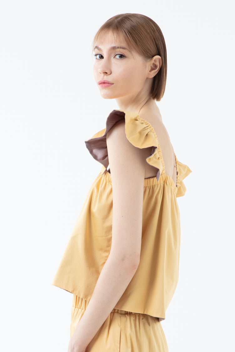 Light Taupe/Powder Yellow