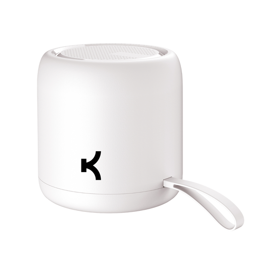 Wireless Bluetooth Speaker in White (Worth $59)