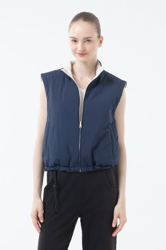 Midnight Blue - Ivory