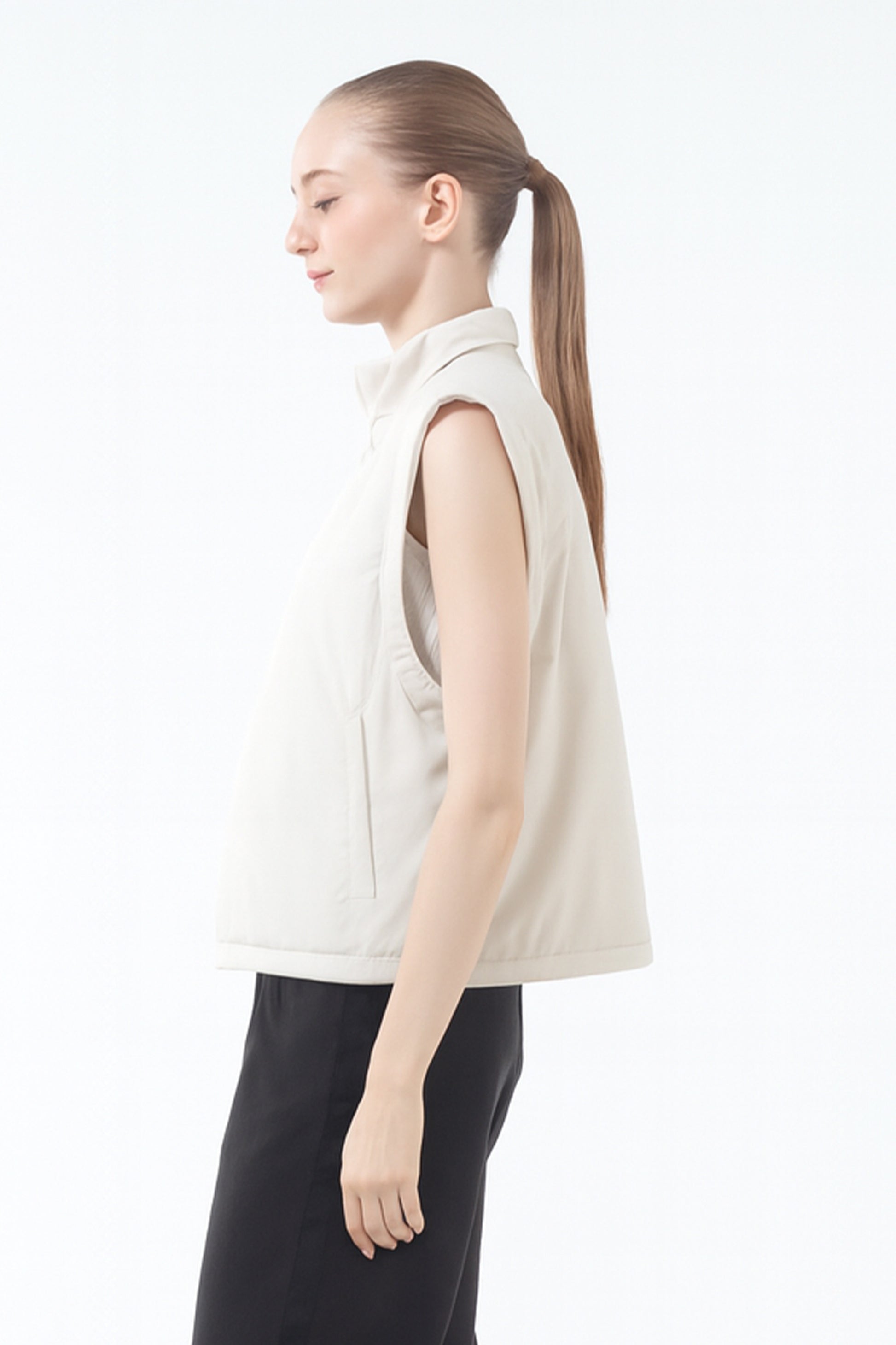 Midnight Blue - Ivory