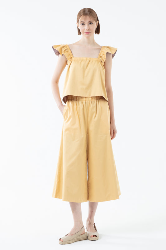 Light Taupe/Powder Yellow