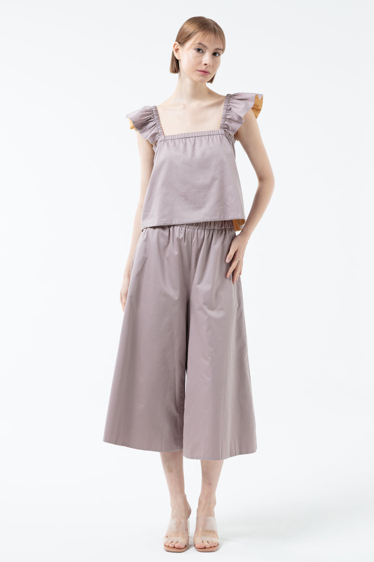 Light Taupe/Powder Yellow