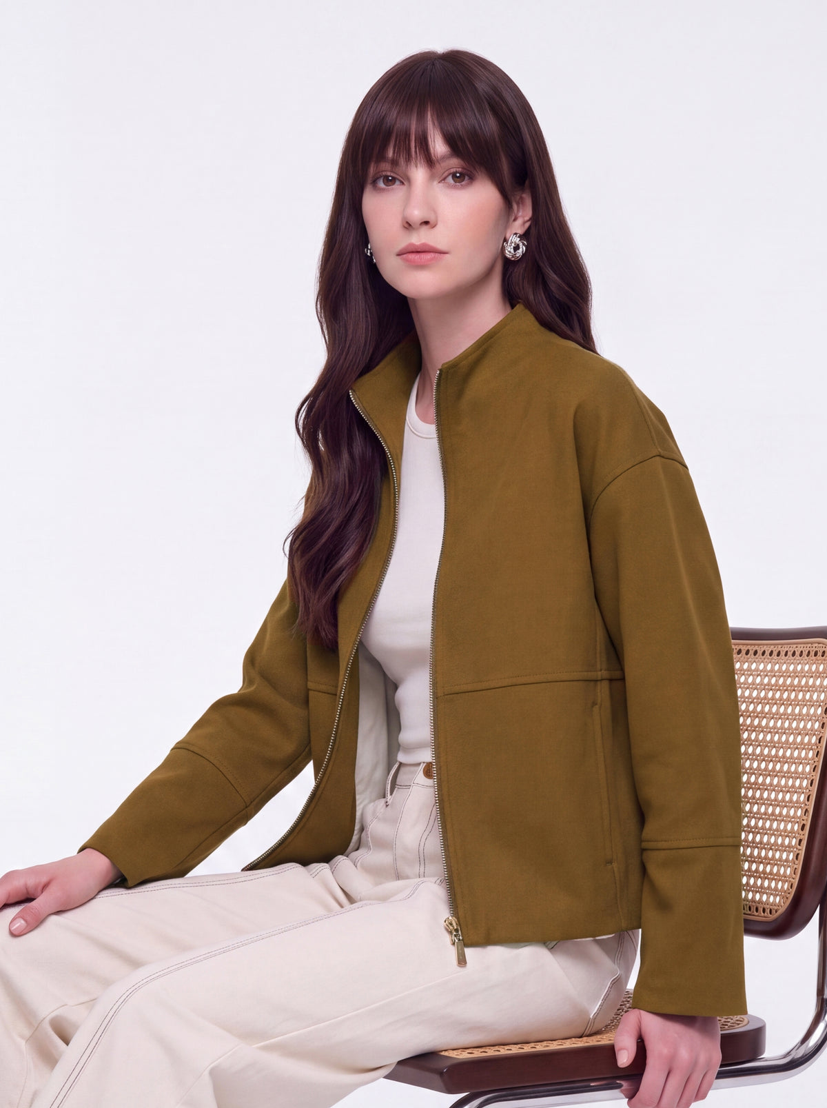 Dark Olive + Almond