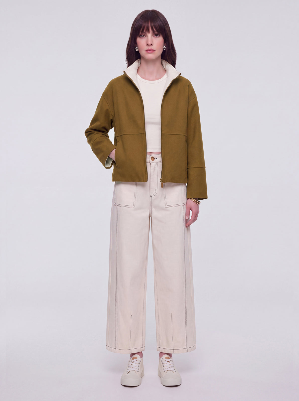 Dark Olive + Almond