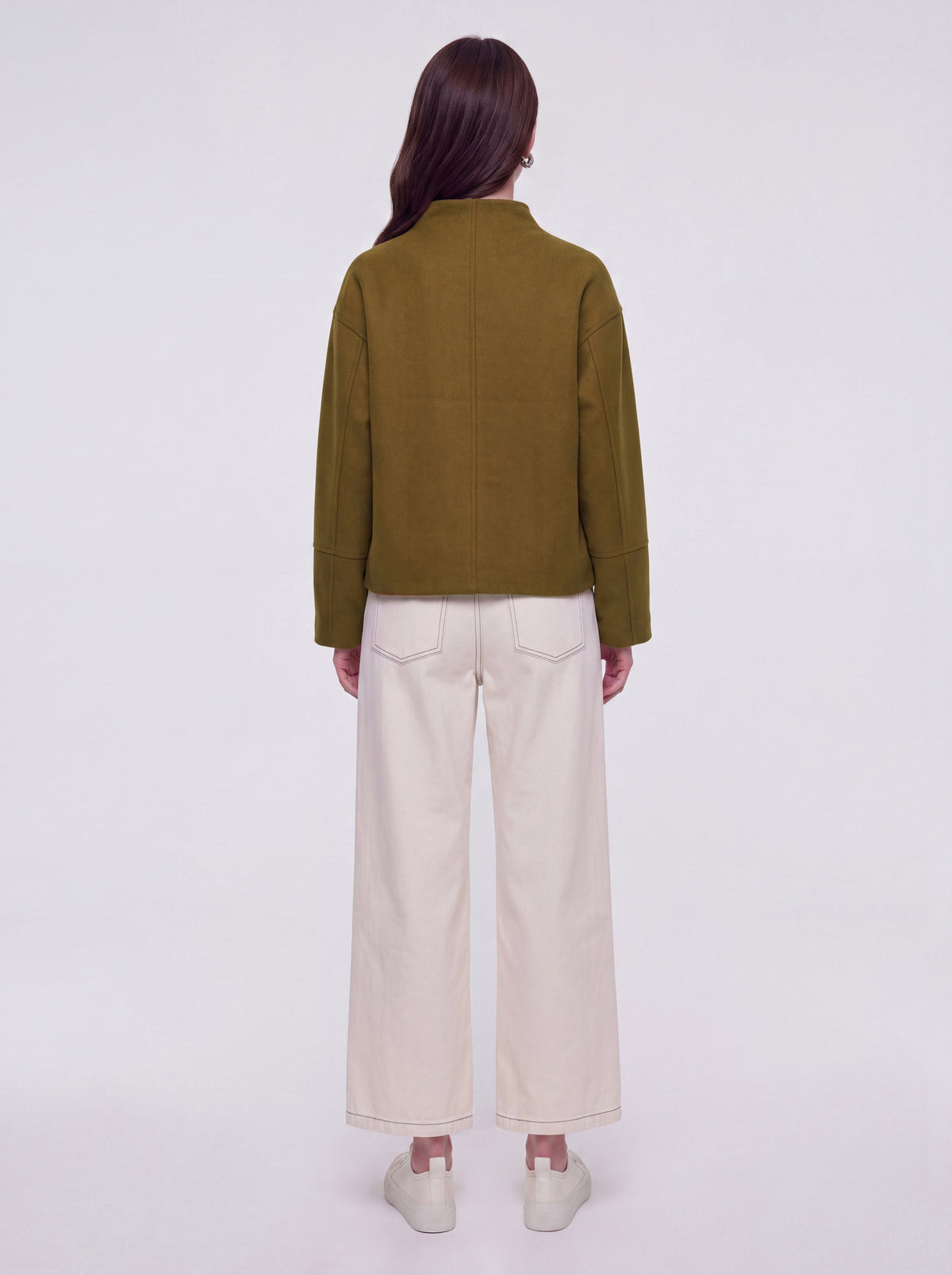 Dark Olive + Almond